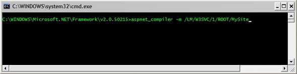 wpid aspnet compiler