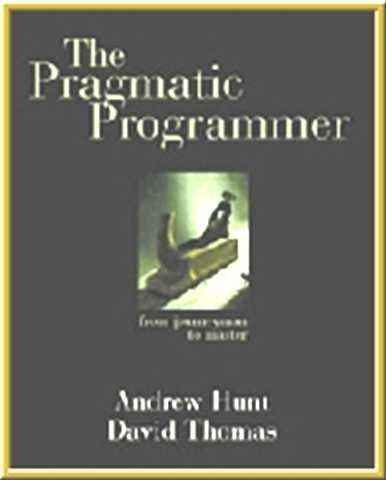 Book cover of "The Pragmatic Programmer"